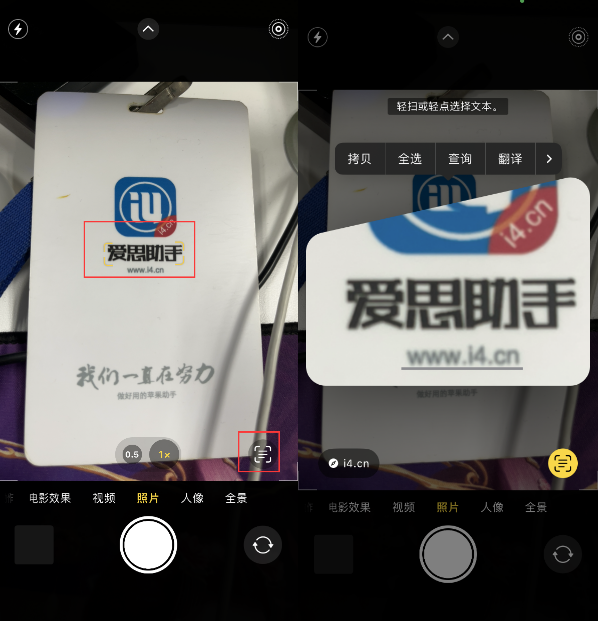 瑞溪镇苹果手机维修分享升级iOS 16后如何通过相机翻译文本 