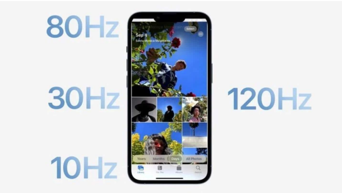 瑞溪镇苹果14维修分享iPhone 14有高刷吗 